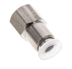 6mm x G1/8'' RVS/PA Insteekfitting Binnendraad EPDM/PTFE