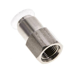 6mm x G1/8'' RVS/PA Insteekfitting Binnendraad EPDM/PTFE