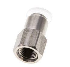 6mm x G1/8'' RVS/PA Insteekfitting Binnendraad EPDM/PTFE
