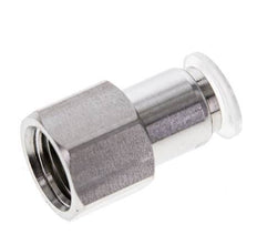 8mm x G1/4'' RVS/PA Insteekfitting Binnendraad EPDM/PTFE
