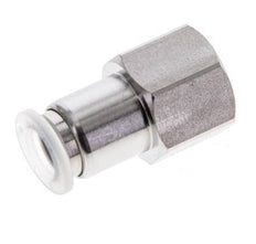 8mm x G1/4'' RVS/PA Insteekfitting Binnendraad EPDM/PTFE