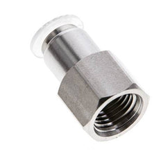 8mm x G1/4'' RVS/PA Insteekfitting Binnendraad EPDM/PTFE
