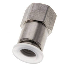 10mm x G1/4'' RVS/PA Insteekfitting Binnendraad EPDM/PTFE
