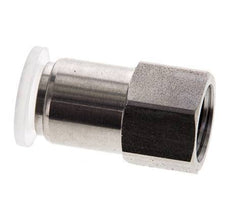 10mm x G1/4'' RVS/PA Insteekfitting Binnendraad EPDM/PTFE