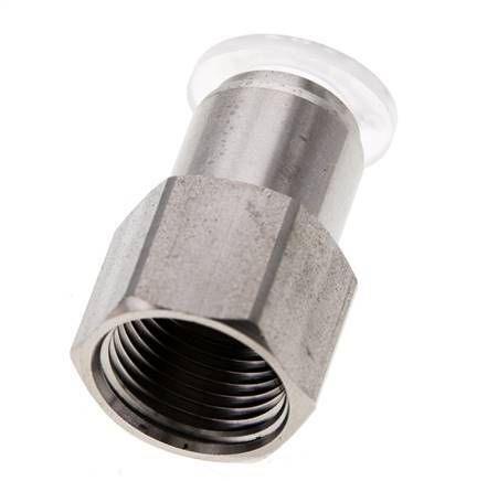 10mm x G3/8'' RVS/PA Insteekfitting Binnendraad EPDM/PTFE