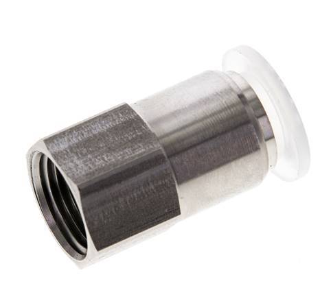 12mm x G3/8'' RVS/PA Insteekfitting Binnendraad EPDM/PTFE