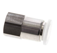12mm x G3/8'' RVS/PA Insteekfitting Binnendraad EPDM/PTFE