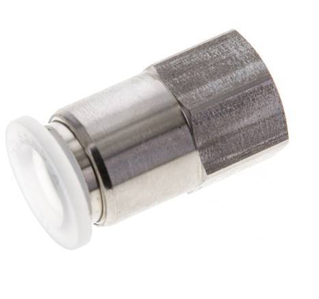 12mm x G3/8'' RVS/PA Insteekfitting Binnendraad EPDM/PTFE