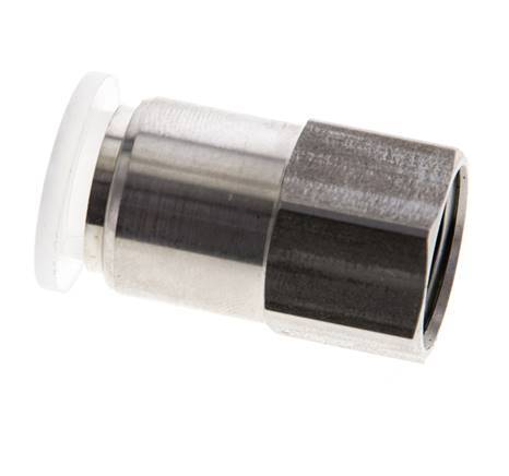 12mm x G3/8'' RVS/PA Insteekfitting Binnendraad EPDM/PTFE