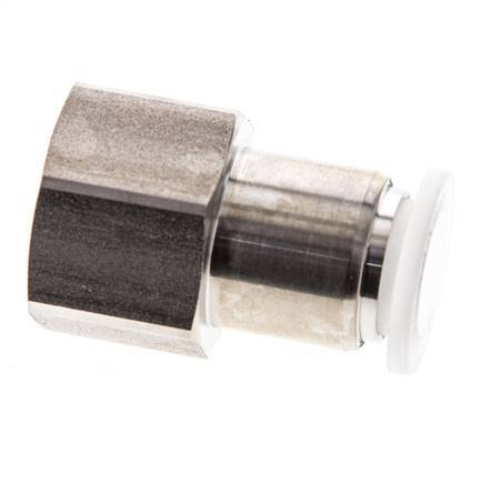 12mm x G1/2'' RVS/PA Insteekfitting Binnendraad EPDM/PTFE