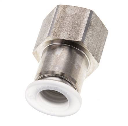 12mm x G1/2'' RVS/PA Insteekfitting Binnendraad EPDM/PTFE