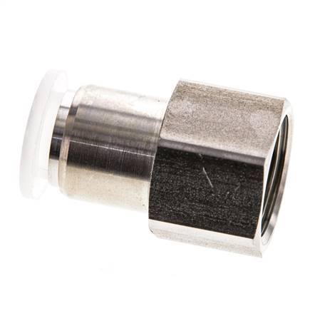 12mm x G1/2'' RVS/PA Insteekfitting Binnendraad EPDM/PTFE