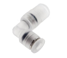 4mm x R1/8'' 90 graden L-verbinding PA Insteekfitting Buitendraad Draaibaar EPDM/PTFE