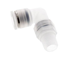 10mm x R1/4'' 90 graden L-verbinding PA Insteekfitting Buitendraad Draaibaar EPDM/PTFE
