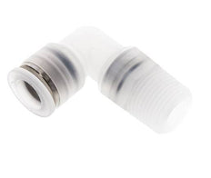 10mm x R3/8'' 90 graden L-verbinding PA Insteekfitting Buitendraad Draaibaar EPDM/PTFE