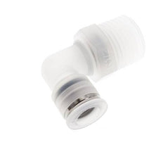 10mm x R1/2'' 90 graden L-verbinding PA Insteekfitting Buitendraad Draaibaar EPDM/PTFE