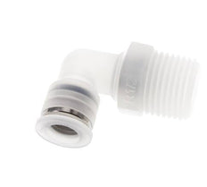 10mm x R1/2'' 90 graden L-verbinding PA Insteekfitting Buitendraad Draaibaar EPDM/PTFE