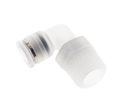 10mm x R1/2'' 90 graden L-verbinding PA Insteekfitting Buitendraad Draaibaar EPDM/PTFE