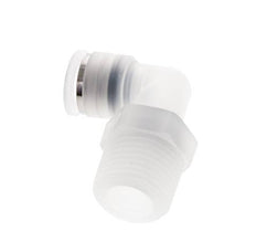10mm x R1/2'' 90 graden L-verbinding PA Insteekfitting Buitendraad Draaibaar EPDM/PTFE