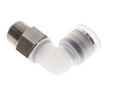 12mm x R3/8'' 90 graden L-verbinding PA/RVS Insteekfitting Buitendraad Draaibaar EPDM/PTFE