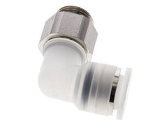 12mm x G3/8'' 90 graden L-verbinding PA/RVS Insteekfitting Buitendraad Draaibaar EPDM