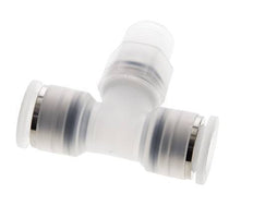 12mm x R3/8'' inline T-stuk PA Insteekfitting Buitendraad FDA Draaibaar EPDM
