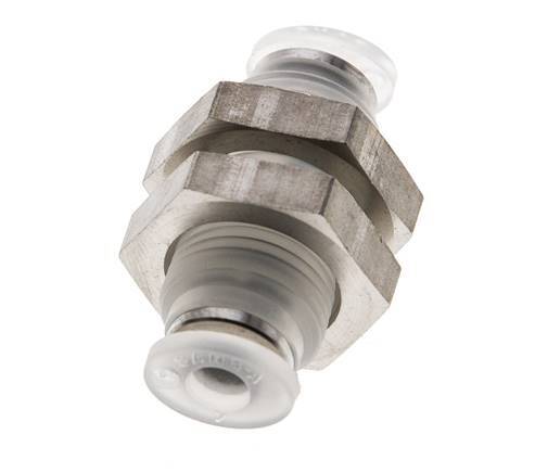 4mm PA Insteekfitting Schotdoorvoer EPDM/PTFE