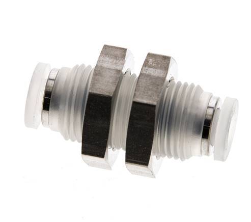 4mm PA Insteekfitting Schotdoorvoer EPDM/PTFE