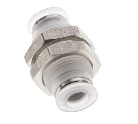 6mm PA Insteekfitting Schotdoorvoer EPDM/PTFE