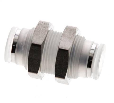 8mm PA Insteekfitting Schotdoorvoer EPDM/PTFE