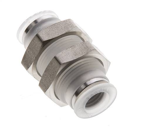 8mm PA Insteekfitting Schotdoorvoer EPDM/PTFE
