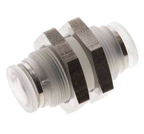 10mm PA Insteekfitting Schotdoorvoer EPDM/PTFE