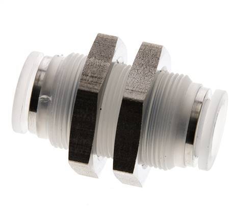 10mm PA Insteekfitting Schotdoorvoer EPDM/PTFE