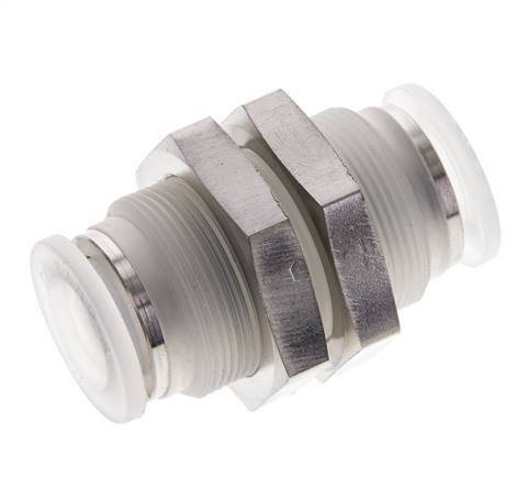 12mm PA Insteekfitting Schotdoorvoer EPDM/PTFE