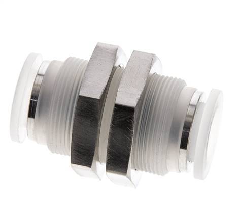 12mm PA Insteekfitting Schotdoorvoer EPDM/PTFE