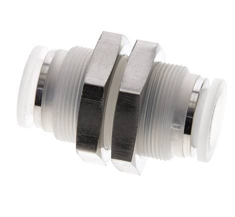12mm PA Insteekfitting Schotdoorvoer EPDM/PTFE