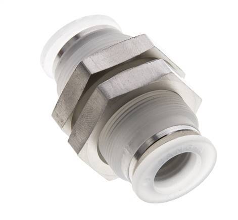 12mm PA Insteekfitting Schotdoorvoer EPDM/PTFE