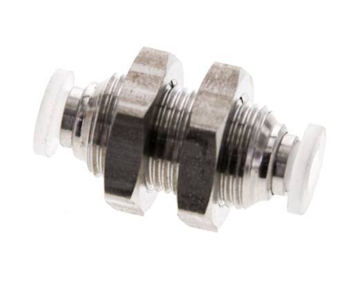 4mm RVS/PA Insteekfitting Schotdoorvoer EPDM/PTFE
