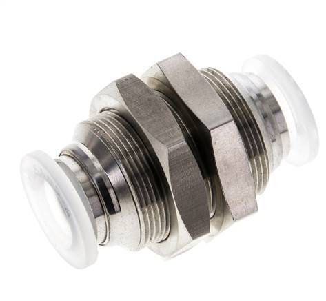 12mm RVS/PA Insteekfitting Schotdoorvoer EPDM/PTFE