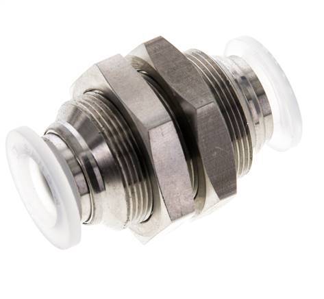 12mm RVS/PA Insteekfitting Schotdoorvoer EPDM/PTFE