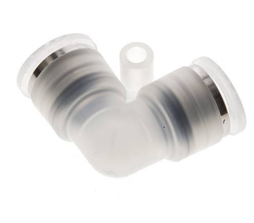 10mm 90 graden L-verbinding PA Insteekfitting EPDM/PTFE