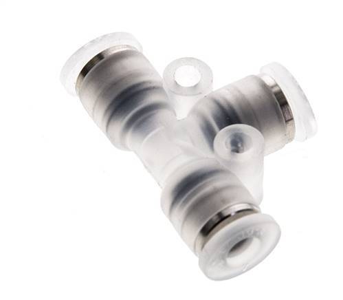 4mm T-koppeling PA Insteekfitting FDA EPDM