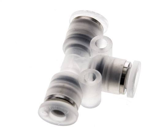 4mm T-koppeling PA Insteekfitting FDA EPDM