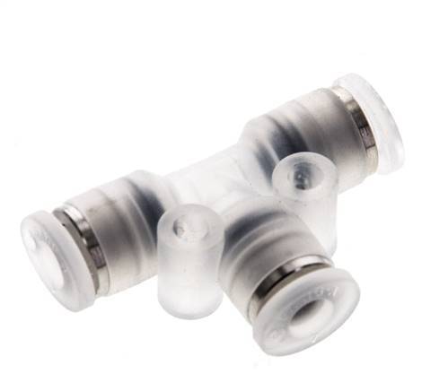 4mm T-koppeling PA Insteekfitting FDA EPDM