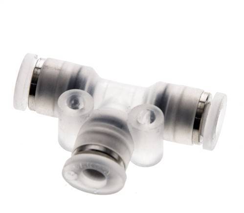 4mm T-koppeling PA Insteekfitting FDA EPDM