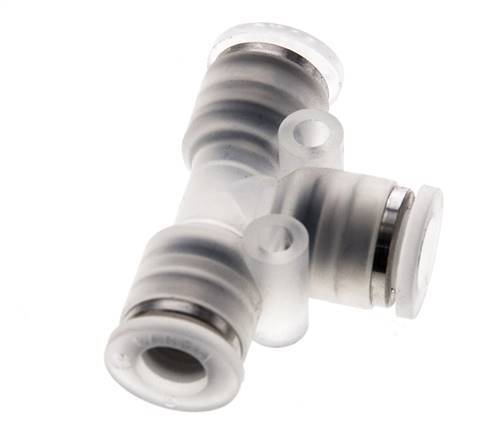 6mm T-koppeling PA Insteekfitting FDA EPDM