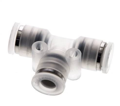 6mm T-koppeling PA Insteekfitting FDA EPDM