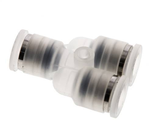 6mm Y-koppeling PA Insteekfitting FDA EPDM