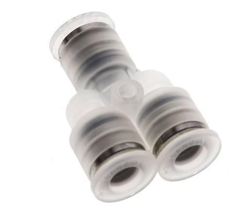 6mm Y-koppeling PA Insteekfitting FDA EPDM