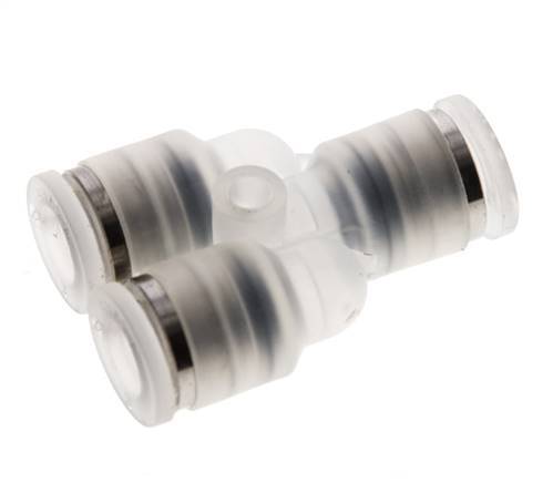 6mm Y-koppeling PA Insteekfitting FDA EPDM